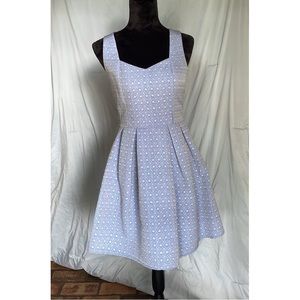 50’s style darling light blue colored dress